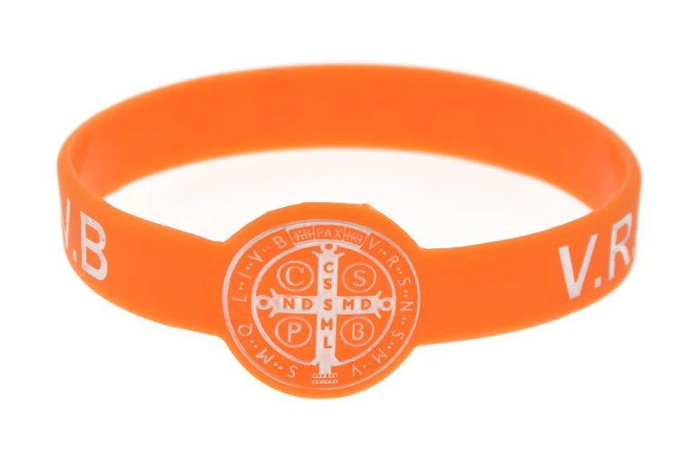 Men jewelry gifts christian religious bangle silicone wristband (6)