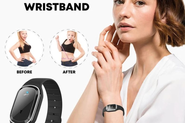 Health weight loss ultrasonic body shape smart wristband (1)