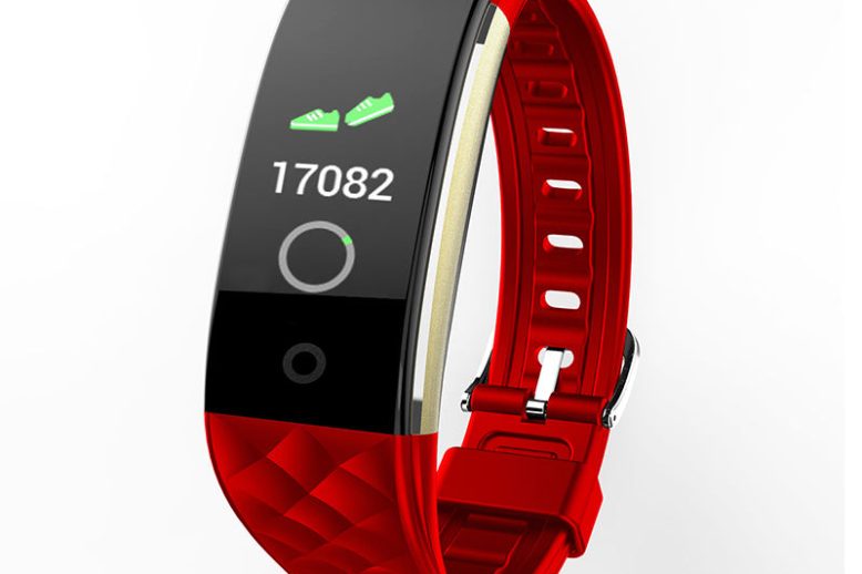 Heart rate monitor sport fitness screen smart wristband (6)