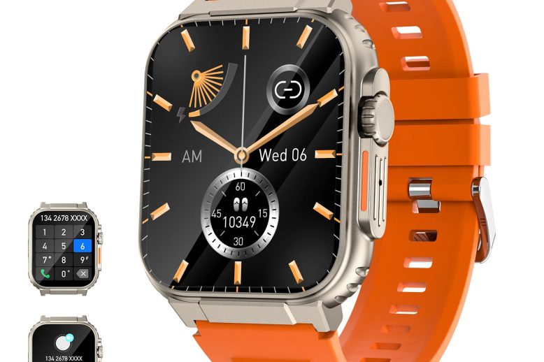 Outdoor sports bluetooth call men smart wristband (1)